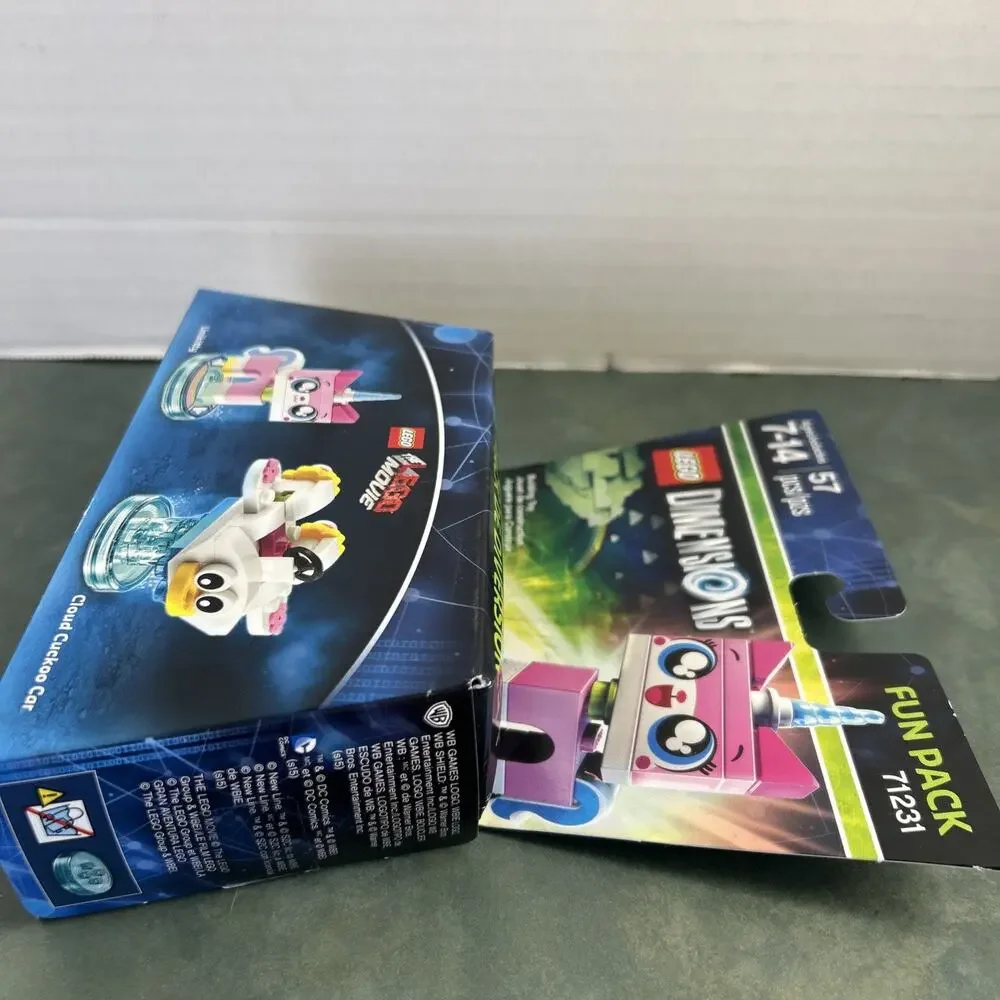 LEGO Dimensions 71231 Unikitty Fun Pack Sealed Cloud Cuckoo Car 57 Pc New In Box